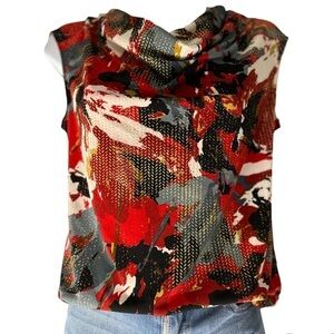 KASPER THE Vibrant Sleeveless Blouse!